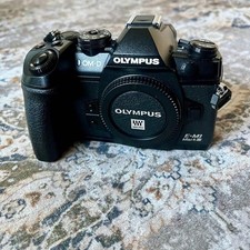Olympus OM-D E-M1 Mark III Mirrorless Interchangeable Lens Camera Black Body