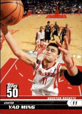 2007-08 Topps 50th Anniversary #31 Yao Ming - BSK
