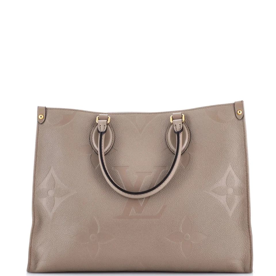 Bolso de Mano Louis Vuitton OnTheGo Monograma Empreinte Gigante MM