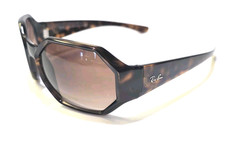 Ray-Ban RB 4337 701/13 59-21-125 Havana Tortoise Sunglasses Used