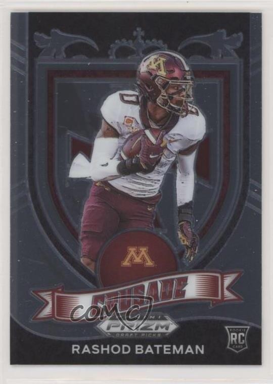 2021 Panini Prizm Draft Picks Crusade Rashod Bateman #166 0f1u