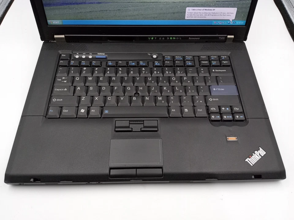 Lenovo ThinkPad T500 15" Laptop Intel C2D 2.26GHz 2GB 160GB HDD Windows XP -RR - Image 2 of 4