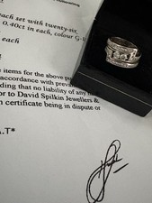Diamond Ring Set , Engagement , Wedding And Eternity . 18carat Gold