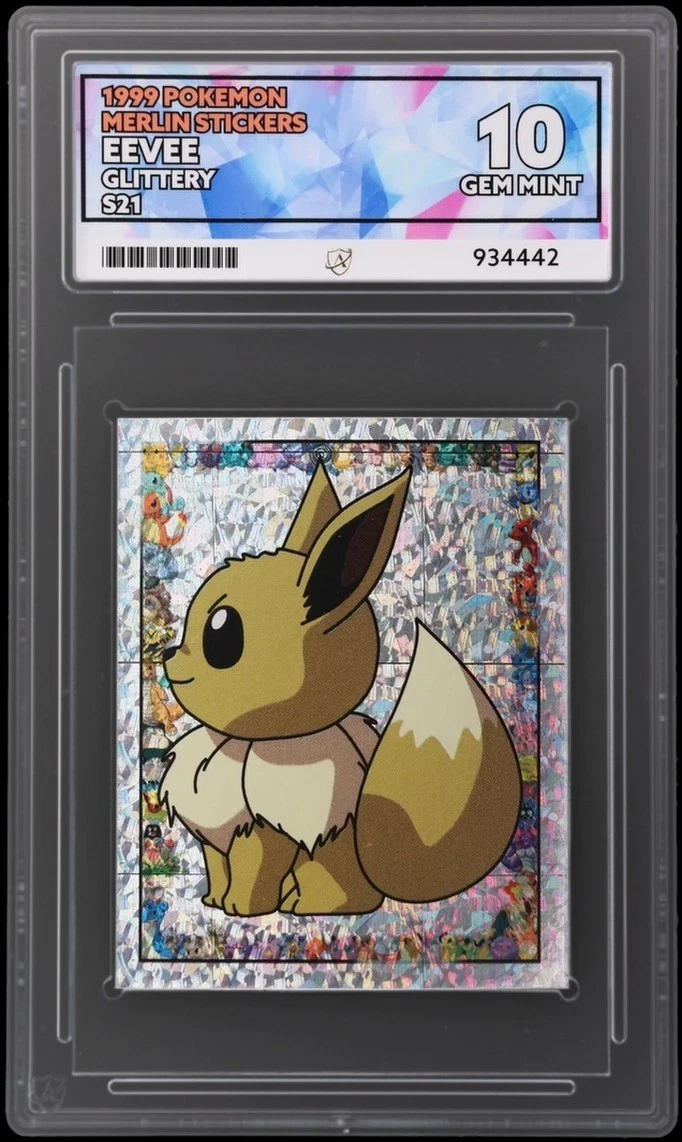 Eevee Pokémon TCG Prism Individual Collectible Card Game Cards for