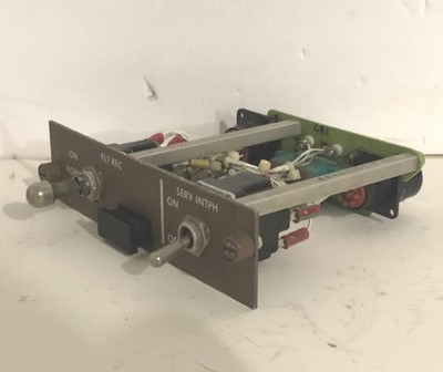 Boeing 757, 767 Aircraft Flight Recorder Control Panel 233N7508-14