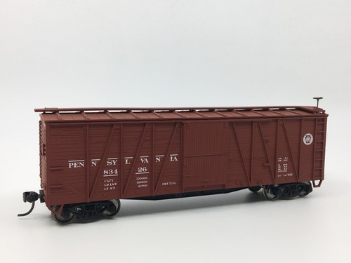 HO Accurail Pennsylvania 40’ OB exterior reforzado Boxcar PRR #83426 ruedas de metal | Zustand: Used
