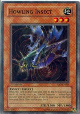 Howling Insect - SOD-EN025 - Common - Unlimited Edition - Heavily Played