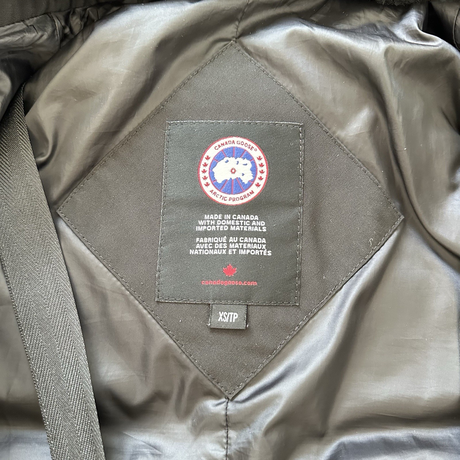 Canada Goose Elwin Parka Black Size XS Women’s Down Jacket Coat thumbnail 3