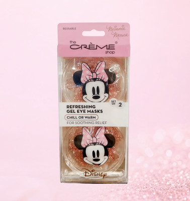 The Creme Shop Minnie Mouse Reusable Refreshing Gel Eye Masks Chill or Warm New