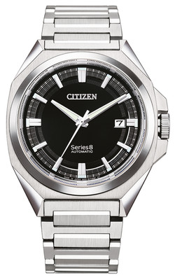 CITIZEN Series 8 Automatic  NB6010-81E Elegante Massiv Edelstahl Herren Uhr Neu