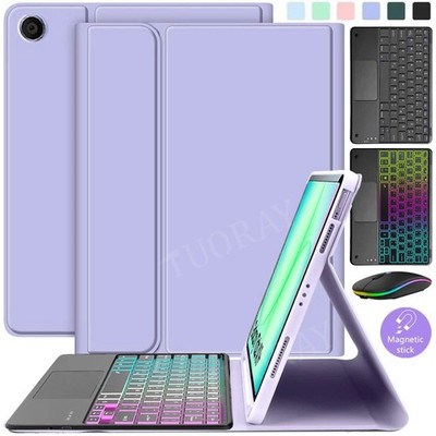 Für Samsung Galaxy Tab S11 S10 Lite S9 FE A11+ A9+ Touchpad Tastatur Hülle Maus