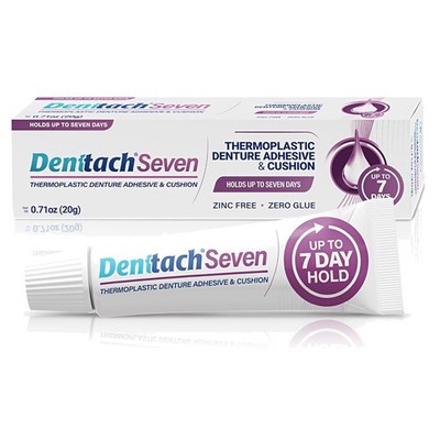 Seven Denture Adhesive - 3-in-1 Formula-~