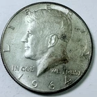 1964 Kennedy Silver Half Dollar 90% Silver Circulated Coin Free Shipping #7935