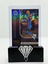 2024-25 Panini Hoops Shai Gilgeous-Alexander Frequent Flyers Gold Holo #11
