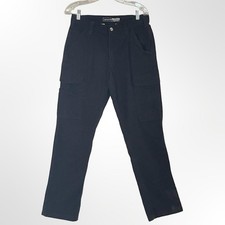 Carhartt Men's Black Cargo Pants with Utility Pockets