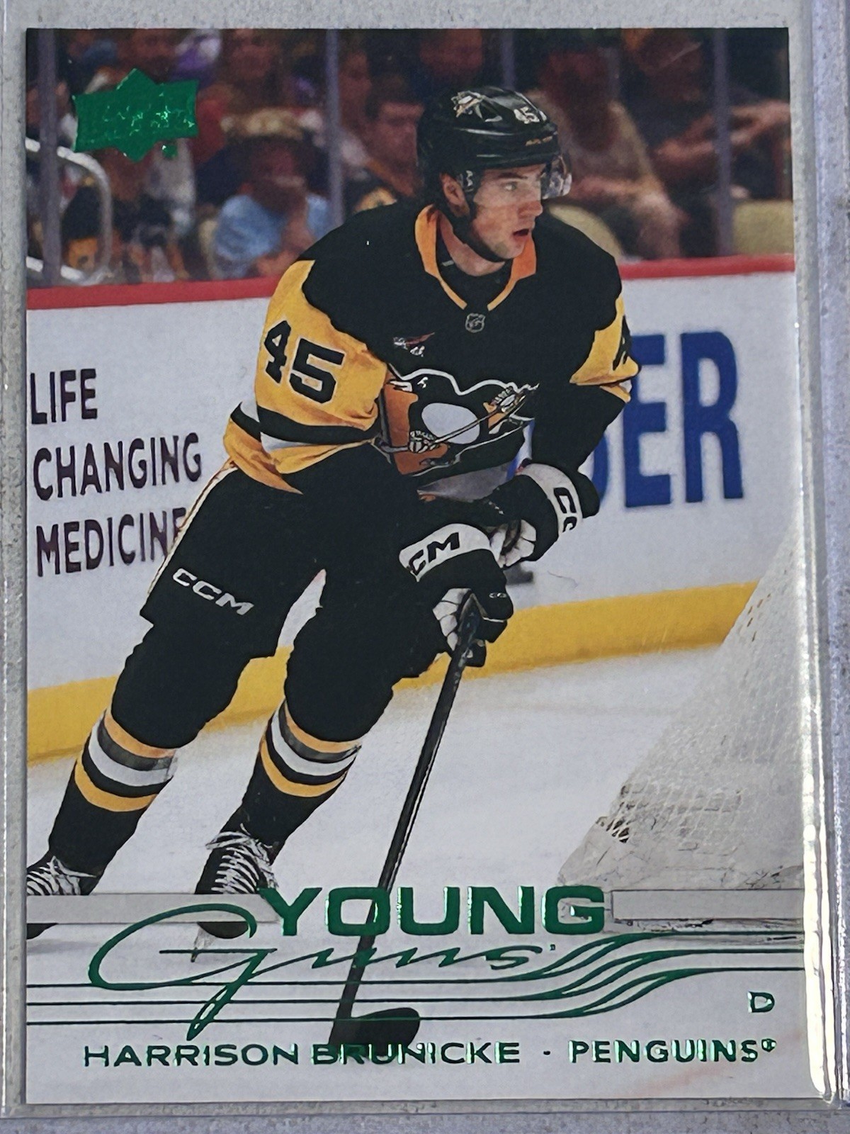 2025-26 Upper Deck Series 2 Holiday Edition Young Guns Harrison Brunicke #474