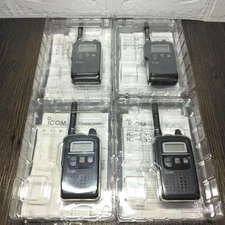 Icom Ic-4350 License-free Transceiver Full Set Of 4 Two-way Radio Portable