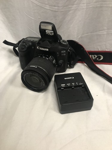Canon EOS 80D 24.2 MP Camera w EF-S 18-55mm Lens PPSJKI 347257