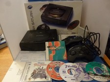 Sega Saturn system console Virtua Fighter in box bundle Nights Play Import READ