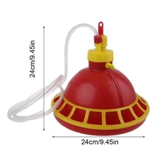 5XAutomatic Chicken Feeder Water Dispenser For Poultry Feed Multi Chicks At On [