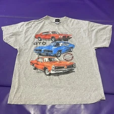 Retro Chevrolet GTO  GM Muscle Car T Shirt Extra Large XL