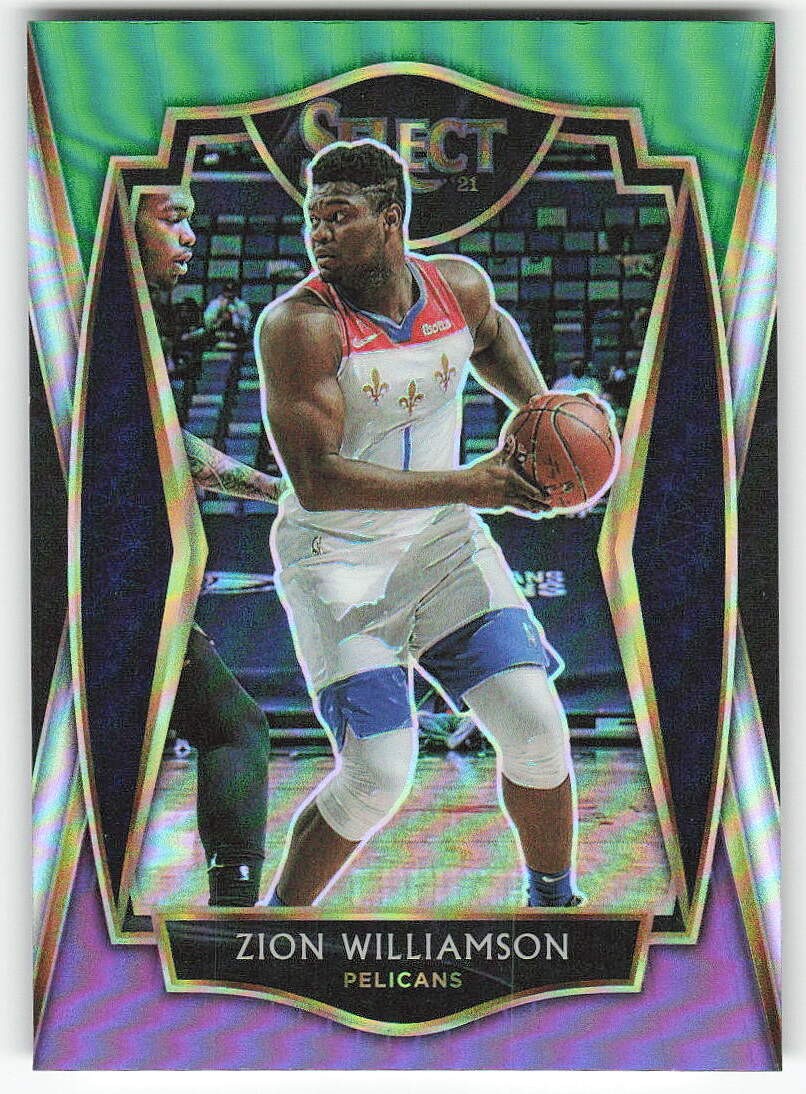 2020-21 Panini Select #126 Zion Williamson BASKETBALL New Orleans Pelicans
