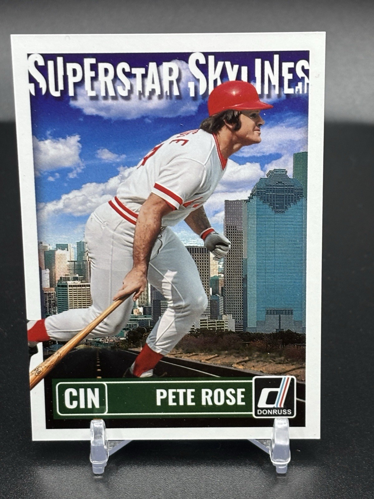 2023 Donruss Baseball Superstar Skylines Pete Rose SKY4 Cincinnati Reds
