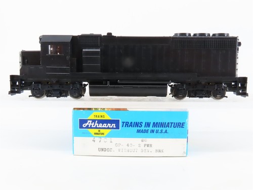 Locomotora diésel Athearn 4701 escala HO sin decorar EMD GP40-2 | Zustand: Used