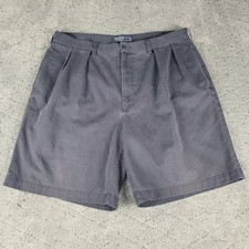 Polo Ralph Lauren Shorts Mens 38 Blue Tyler Short Classic Chino Pleated Preppy