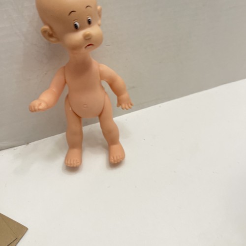 Bambola Perfecta Henry vintage anni '30 personaggio fumetto Carl Anderson calvo 8,5 pollici - Foto 8 di 8
