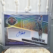 Panini 2020-21 Obsidian Onyx Autographs Jae'Sean Tate RC Auto /149