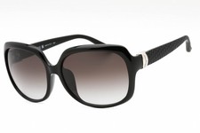SALVATORE FERRAGAMO SF739SA 001 Sunglasses Black Frame Grey Gradient Lenses 59mm