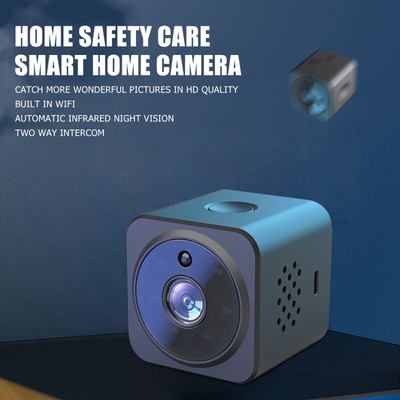 1080P HD Infrared Night Vis-ion Mini Camera Remote Wireless Wifi Camera 2 Wa Fit