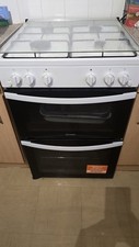Indesit Double Oven Gas Cooker -white