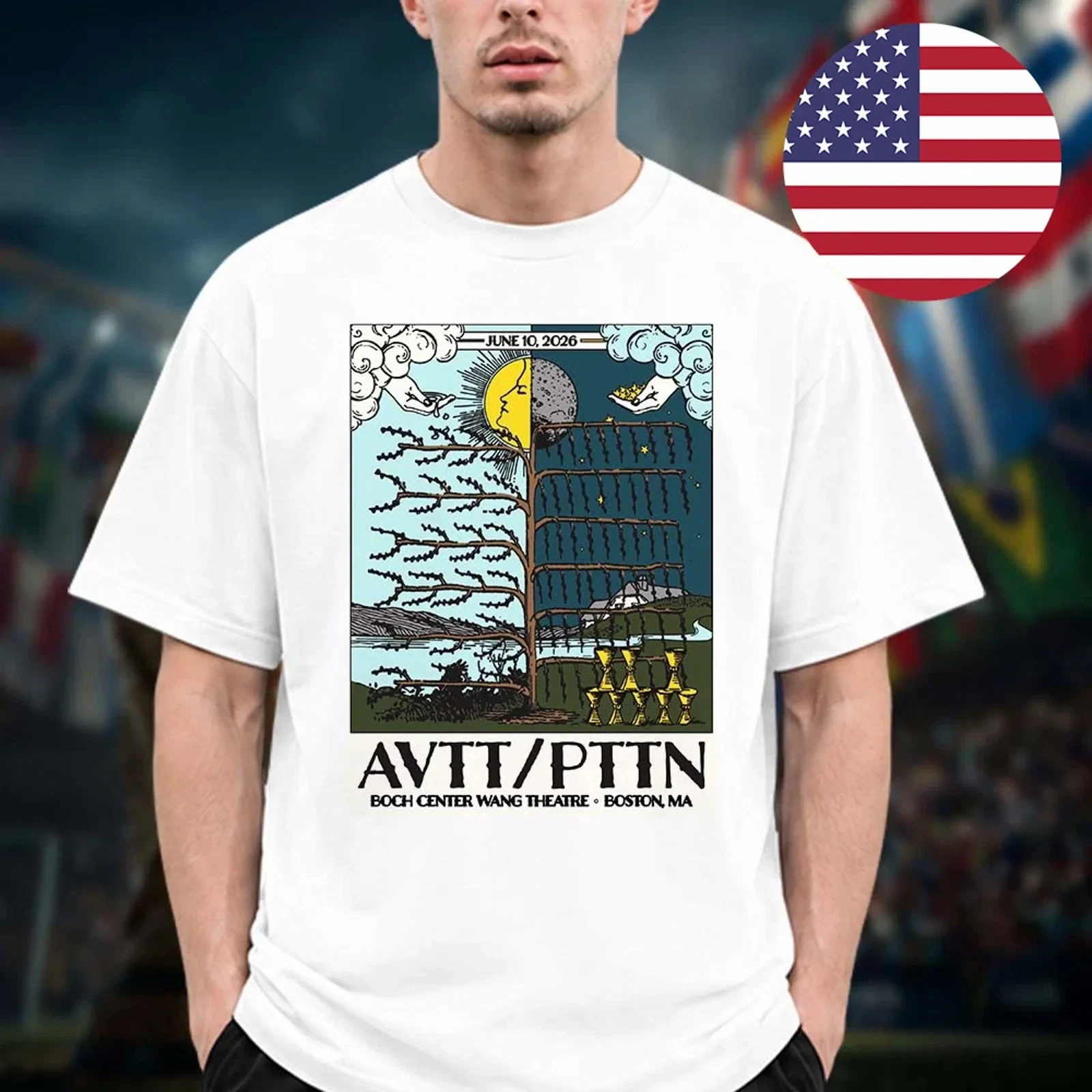 Avett Brothers Boston 2026 Concert T-Shirt Unisex Graphic Tee
