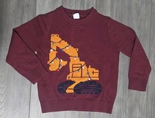 Pull en marqueterie bébé GAP enfant garçon - Lumières de vacances/pelle - Bordeaux 4T