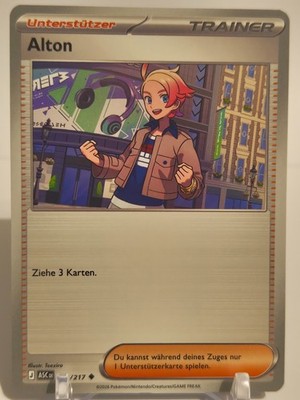 Alton 214/217 - Deutsch - Erhabene Helden ASC - Pokemon Karte NM