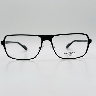 FACE A FACE Brille Herren Damen eckig schwarz grau Mod. DRIVE 2 9395 NEU