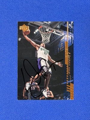 2000-01 Upper Deck Darvin Ham #97 Signed Auto Autograph tt