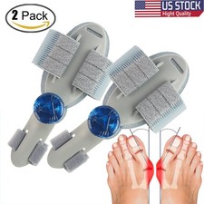 2PCS Bunion Fix Toe Valgus Corrector Big Toe Straightener for Men  Women 1Pair