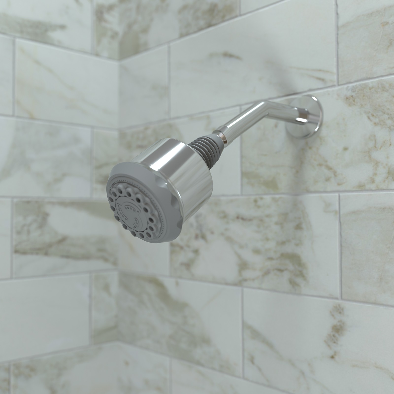 Hansgrohe 28496001 Clubmaster Showerhead 3-Jet, 2.5 GPM in Chrome