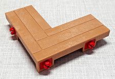 Playmobil Ersatzteil Wehrgang-Ecke 7,5x7,5cm Fort Ritter 3023 7927 7936 3112