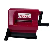 Sizzix Sidekick Red Die Cutting and Embossing Machine; Tested