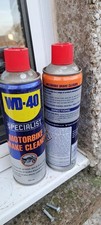 2 x WD-40 Specialist Motorbike Brake Cleaner 500ml Aerosol Spray cans 26.69 per litre