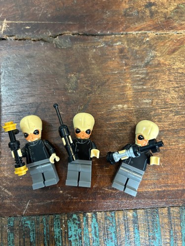 Lego Star Wars Bith Musiker (Cantina Band) 3 Minifiguren - Instrumente nicht genau