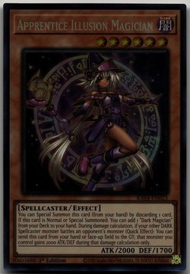 Apprentice Illusion Magician (PCR) Prismatic Collector's Rare Quarter Century St