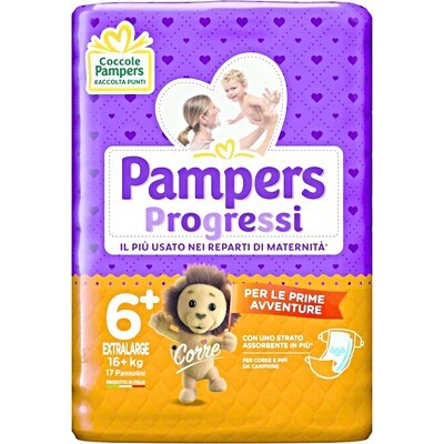 PAMPERS Nappy pants couches-culottes taille 6 ( 15kg) 28 couches pas cher