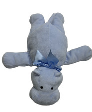 Oso norteamericano Flatopotamus Hipopótamo Peluche Azul Floppy 1991 1322 De colección