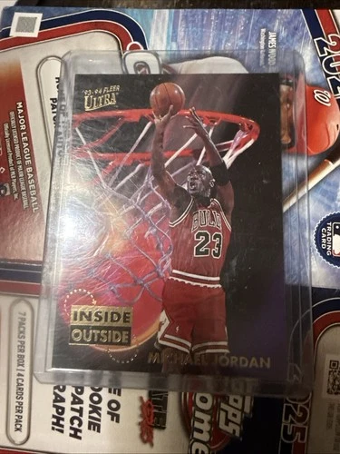 1993-94 Fleer Ultra - Inside Outside Michael Jordan #4of 10