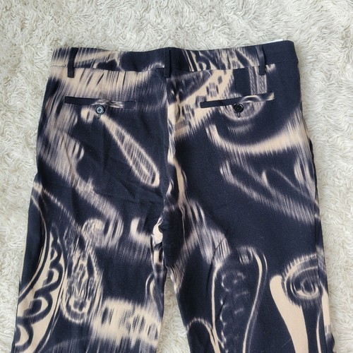 Etro Paisley Print Wool Pants Womens Size 42 US 6 - Bild 5 von 8